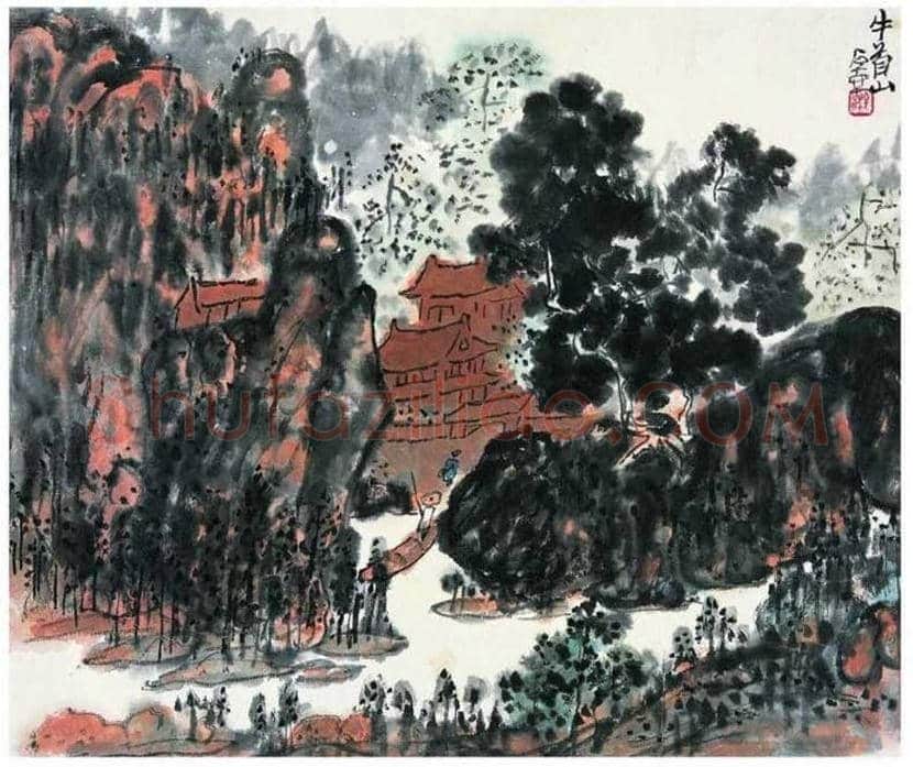 陈子庄山水画作品欣赏 | 书画文摘