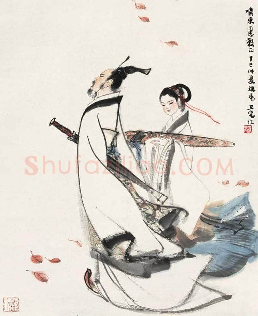 刘旦宅人物画作品欣赏 | 书画讲解