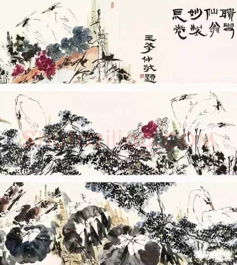 粱崎作品欣赏 | 书画讲解