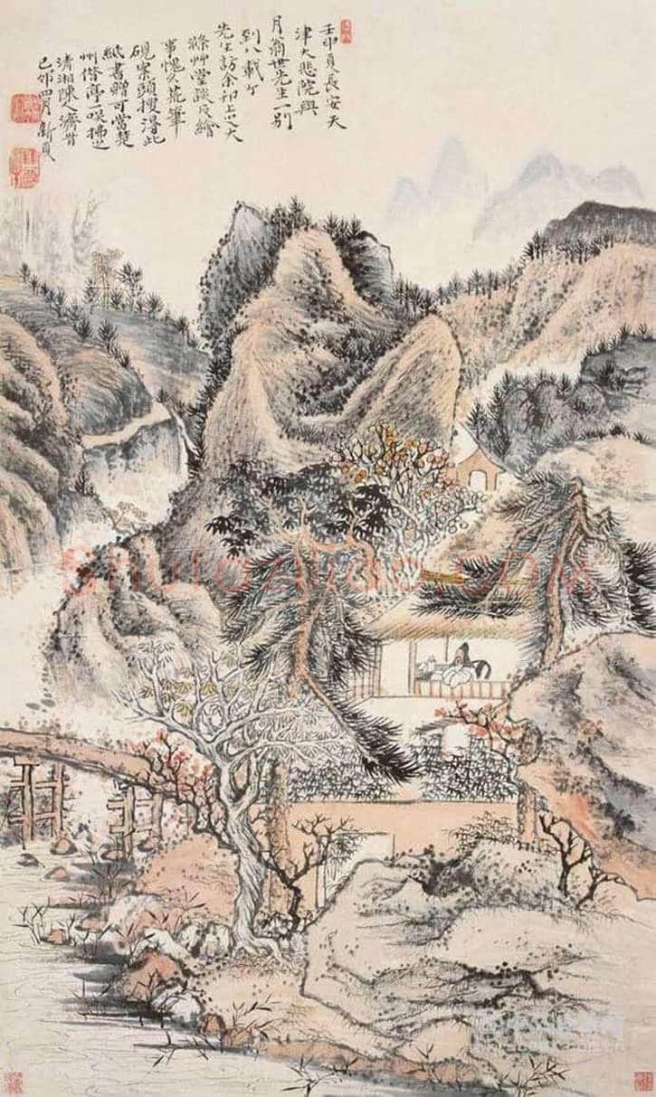 石涛山水画精品欣赏 | 书画常识