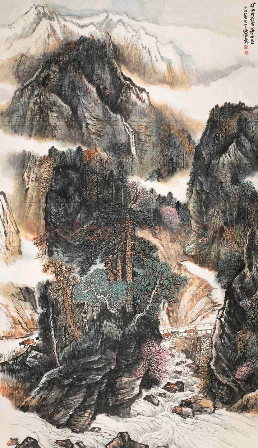 何海霞山水画欣赏 | 书画百科