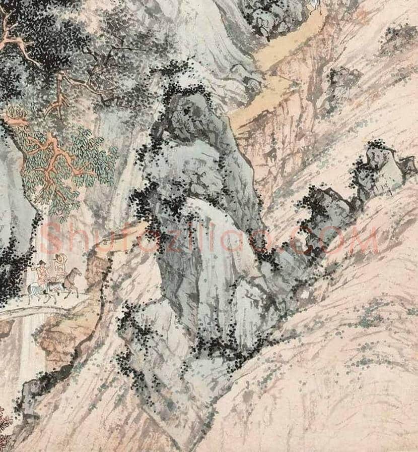 陈少梅早期山水画代表作《征聘图》欣赏 | 书画常识