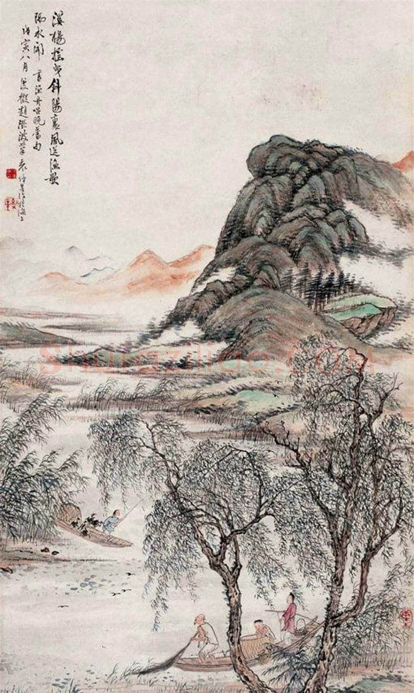 袁培基山水画欣赏 | 书画学堂