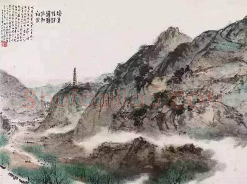 具有古诗意境的傅抱石绘画图赏 | 书画知识