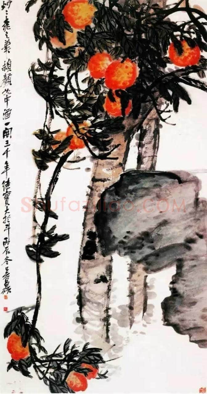 吴昌硕的画为什么卖不过齐白石？ | 书画资料