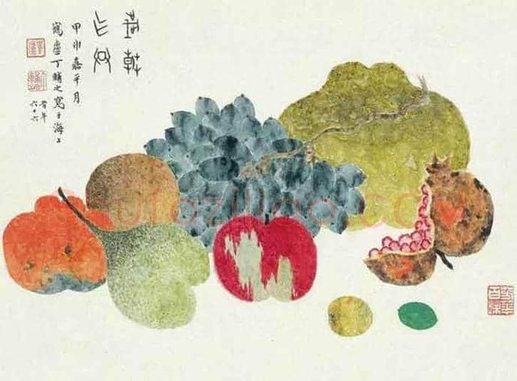史上最全《岁朝清供图》:潘天寿、张大千、梅兰芳等 | 书画学堂