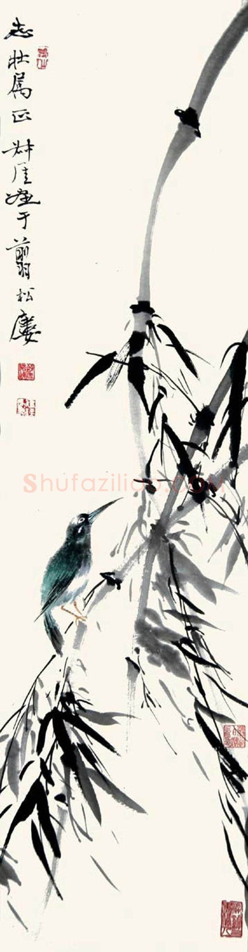 钱瘦铁花鸟画作品欣赏 | 书画讲解