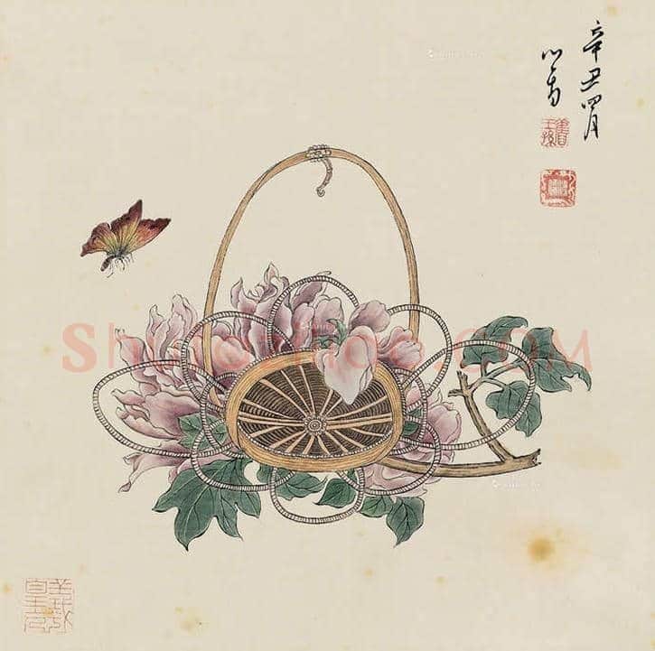 溥儒花卉作品欣赏 | 书画知识