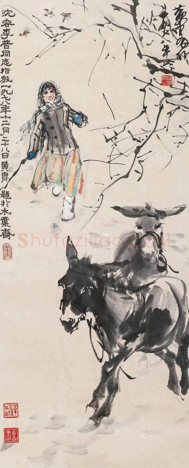 一文读懂黄胄画的驴到底值多少钱？ | 书画常识