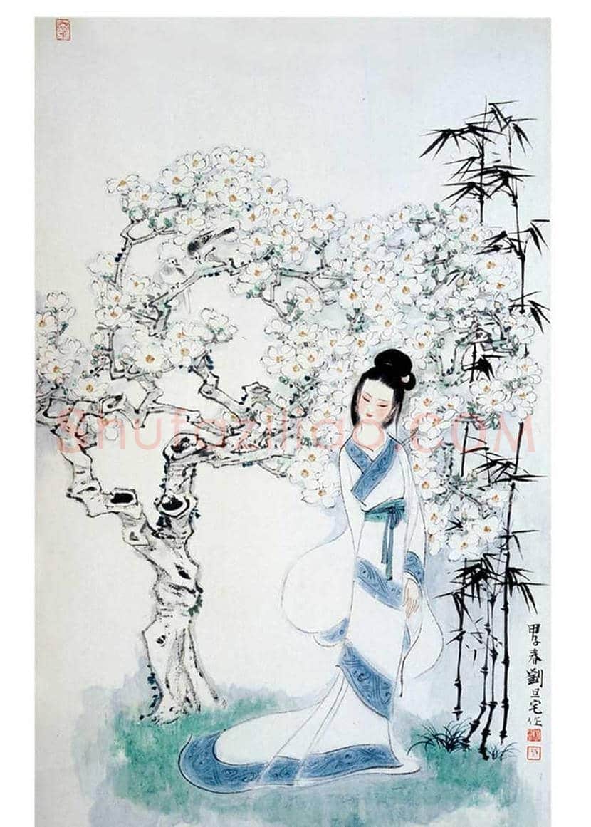刘旦宅人物画作品欣赏 | 书画讲解