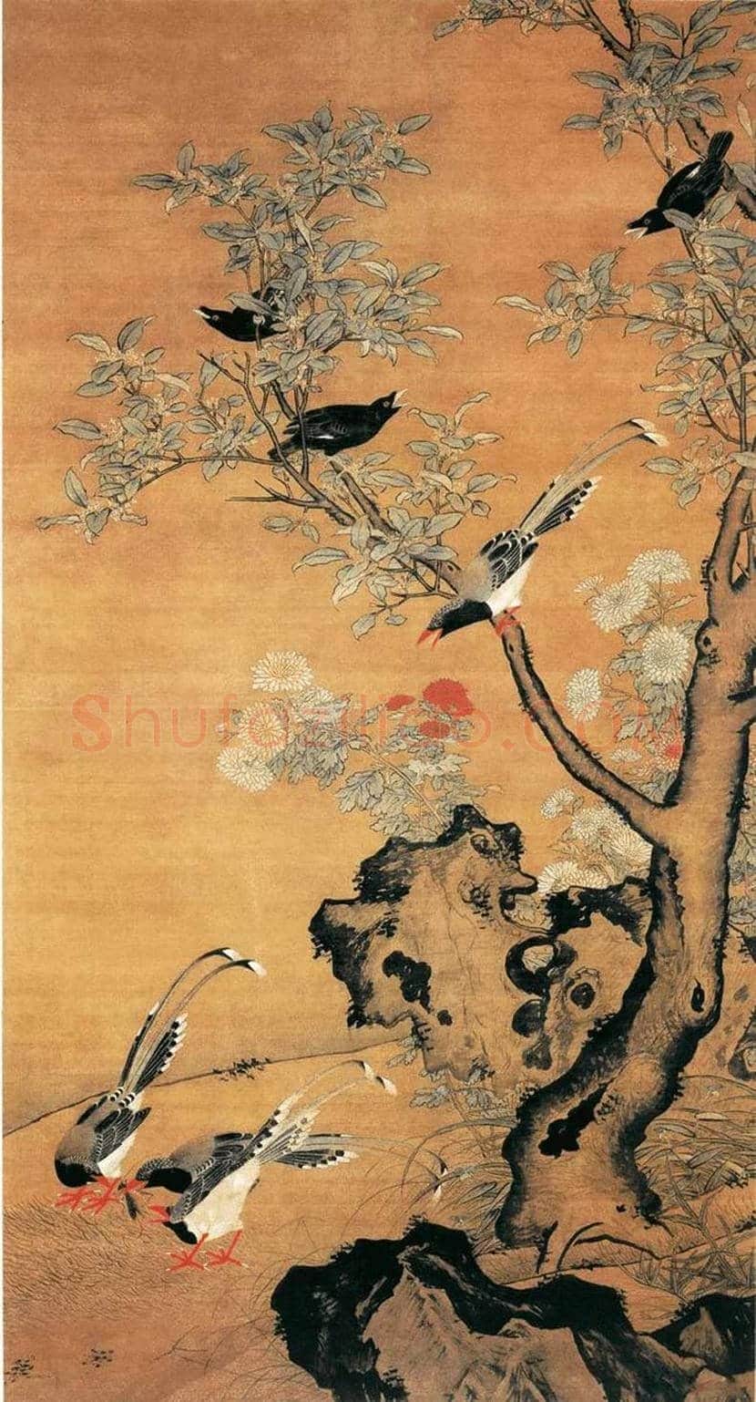 吕纪花鸟画欣赏 | 书画学堂