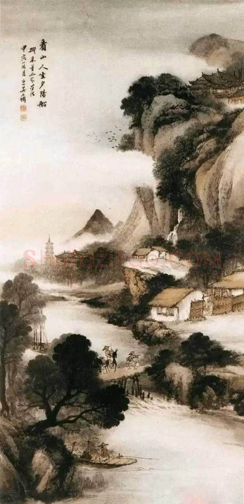 吴石仙山水画欣赏 | 书画科普