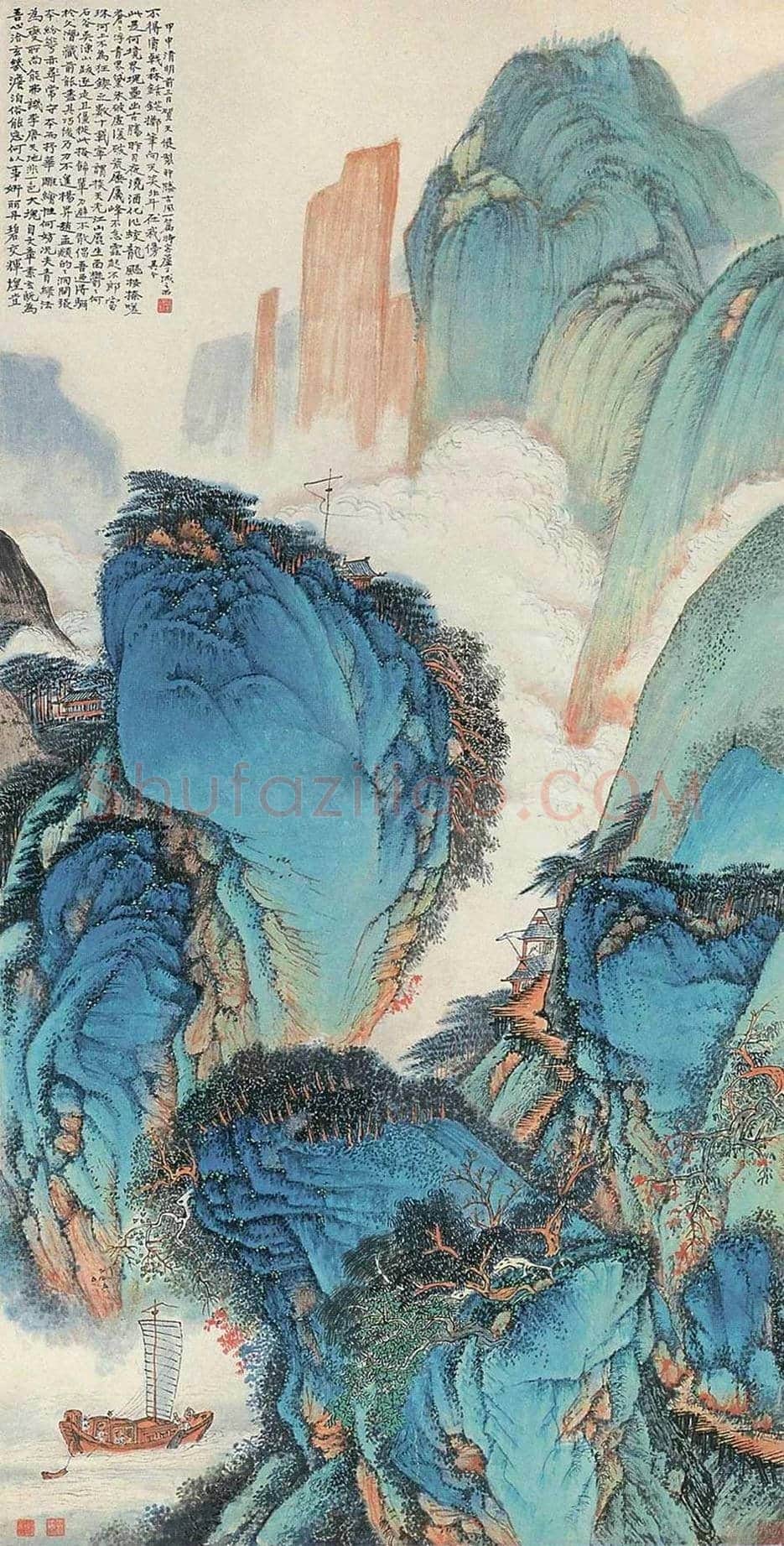 贺天健作品价格，多少钱一平尺？ | 书画常识