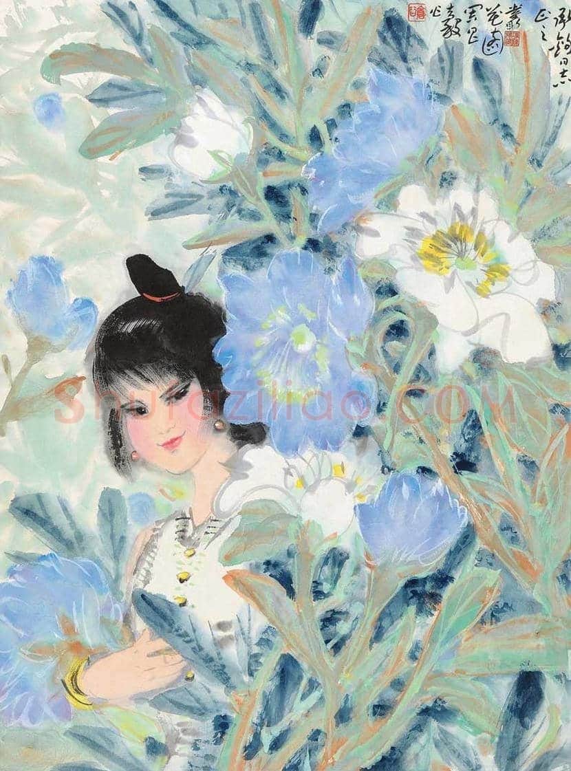 周昌谷作品欣赏 | 书画学堂