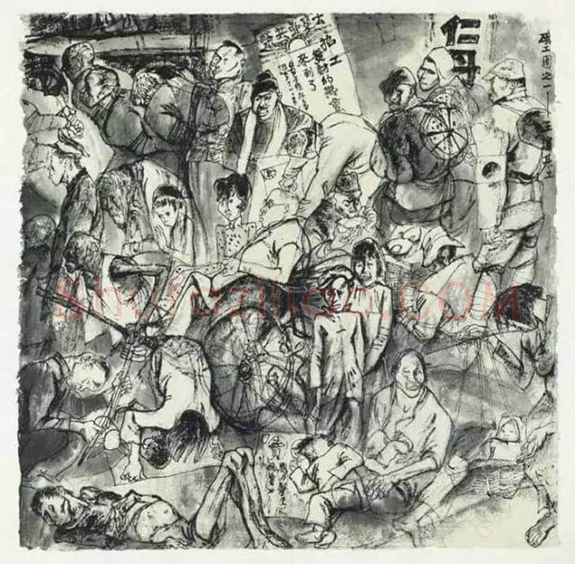 周思聪人物画作品欣赏 | 书画讲解