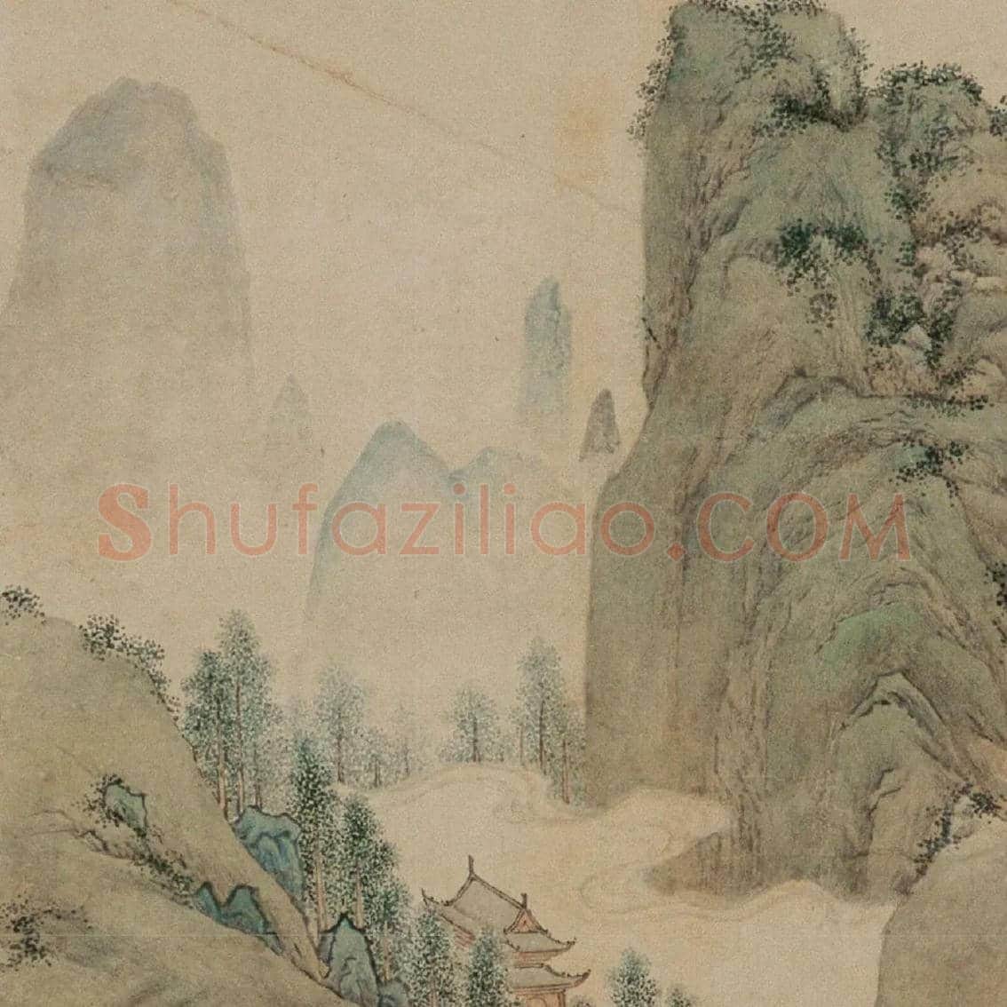 仇英·仙山与桃源 | 书画文摘