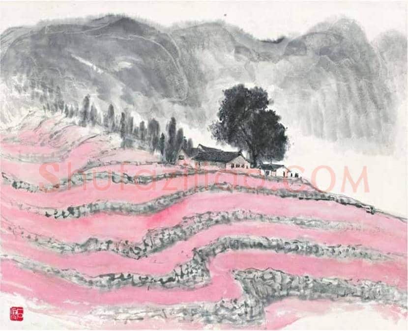 石鲁《古长城外》等50年代作品欣赏 | 书画文摘