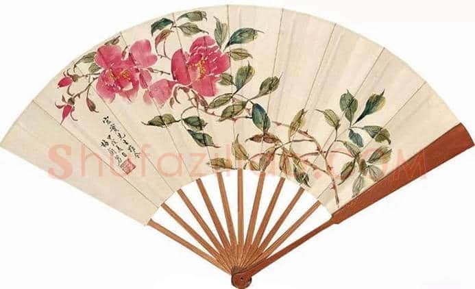 梅兰芳花鸟扇面欣赏,清丽秀雅! | 书画百科