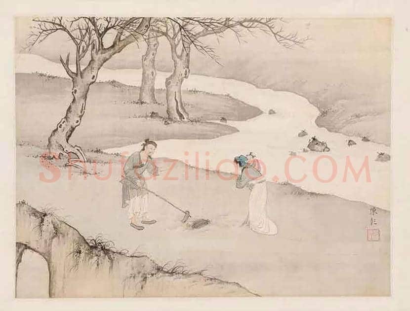 陈少梅《二十四孝图卷》，为其拍卖纪录！ | 书画常识