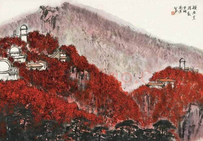 亚明山水画作品欣赏 | 书画资料