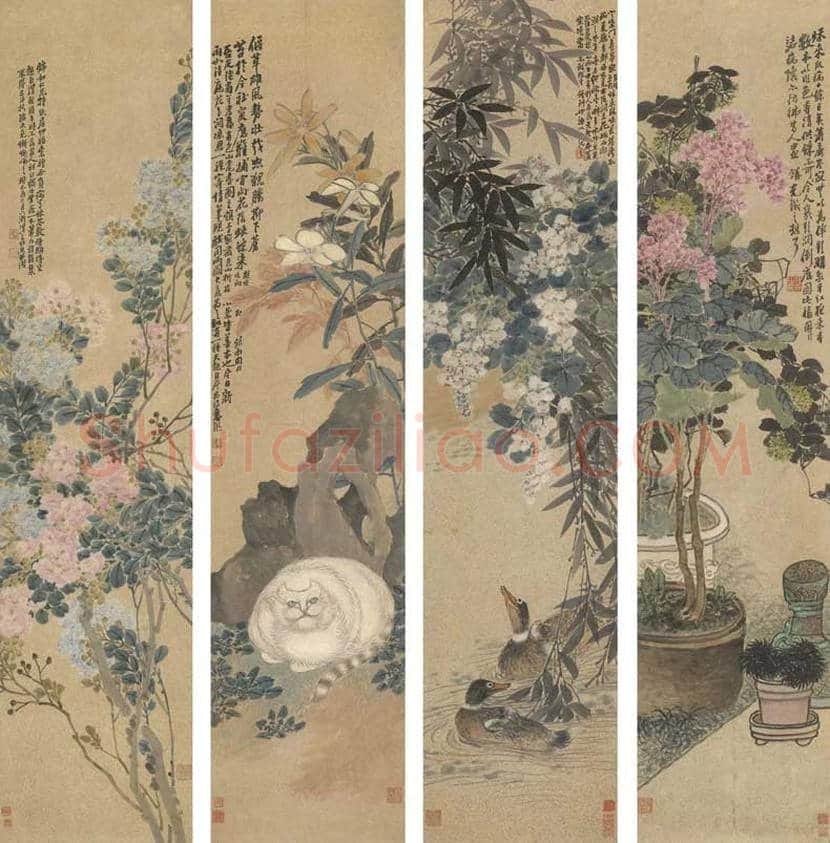 任熊作品欣赏 | 书画科普