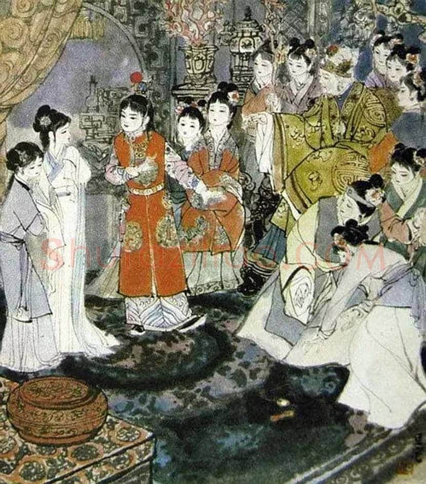 刘旦宅红楼梦插画欣赏 | 书画学堂