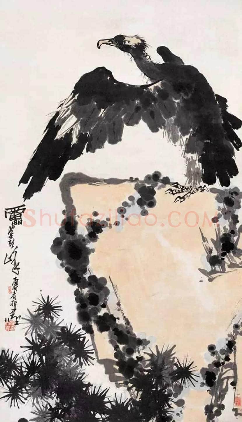 潘天寿指墨画艺术及欣赏 | 书画资料