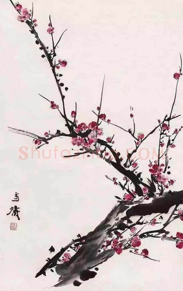 王雪涛梅花作品欣赏 | 灵性画梅 | 书画常识