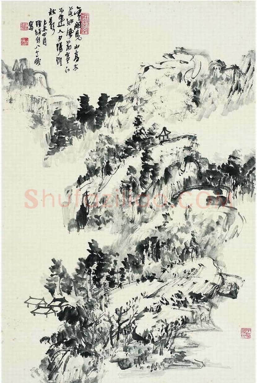 陆维钊国画作品欣赏 | 书画知识