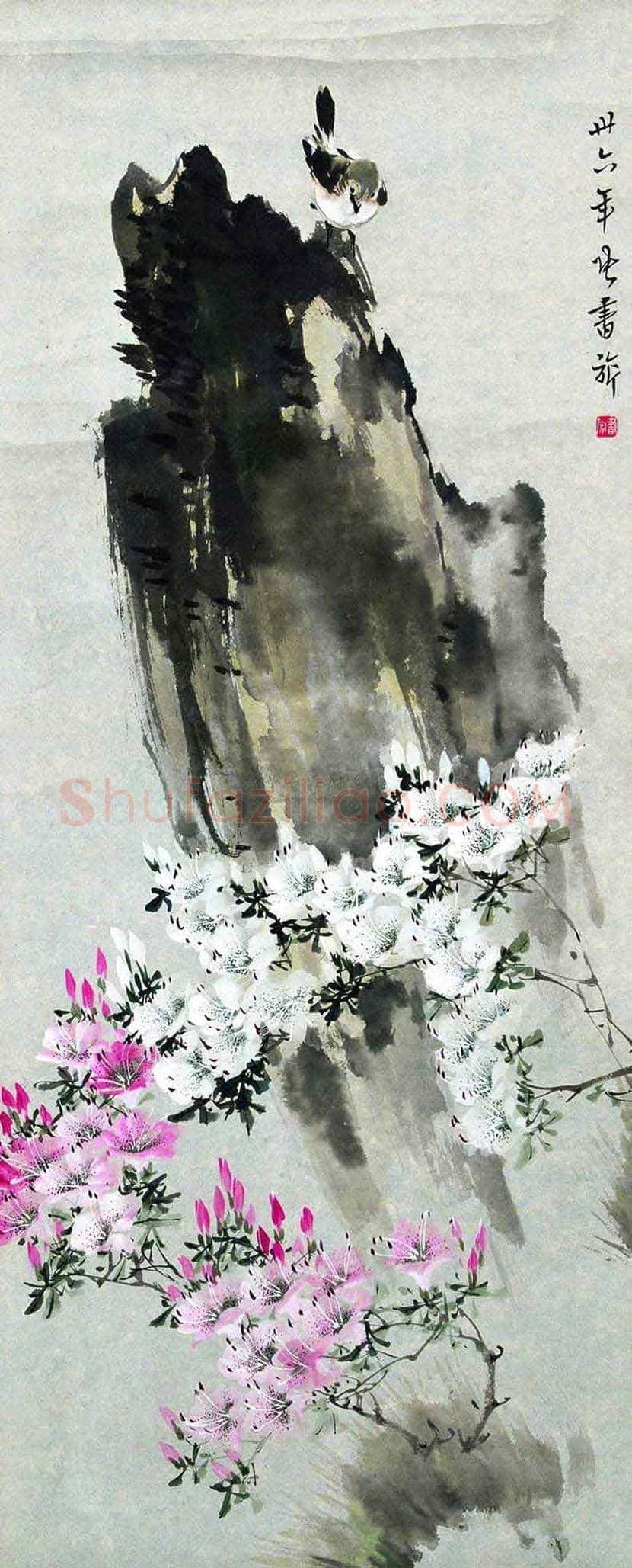 张书旂花鸟画作品欣赏 | 书画讲解