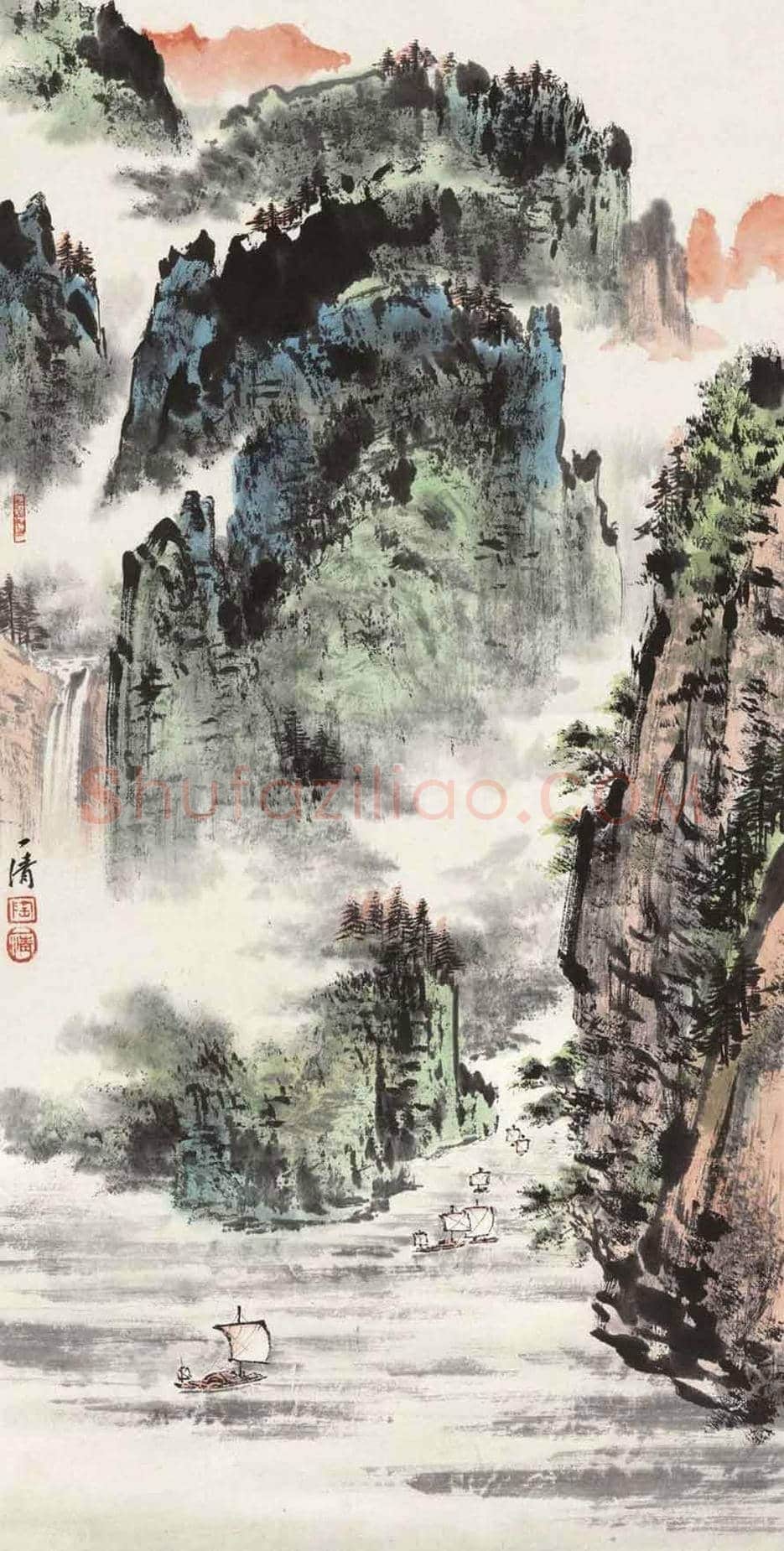 陶一清山水画作品欣赏 | 书画讲解