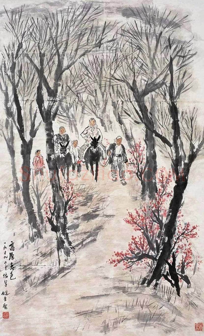 赵望云国画作品欣赏 | 书画常识