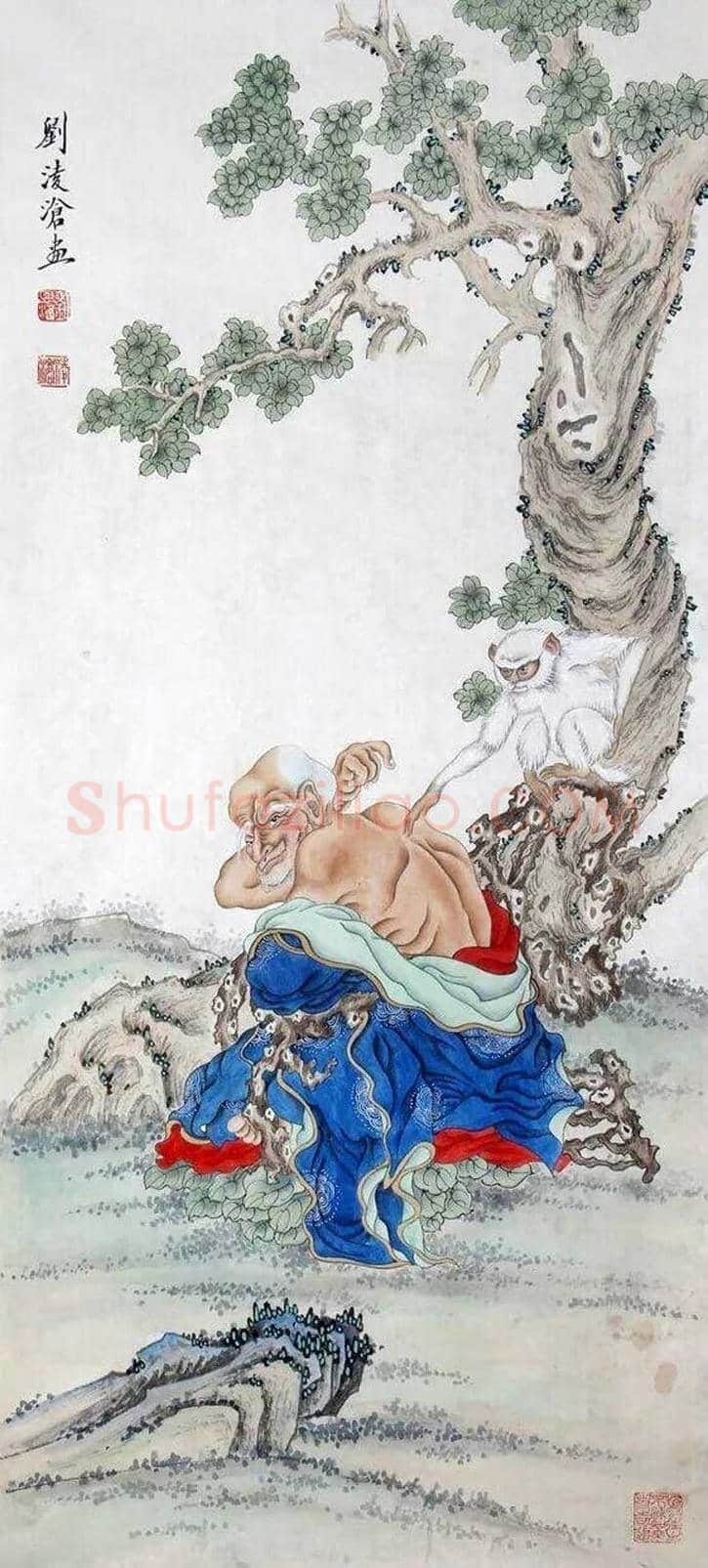 刘凌沧人物画作品欣赏 | 书画知识