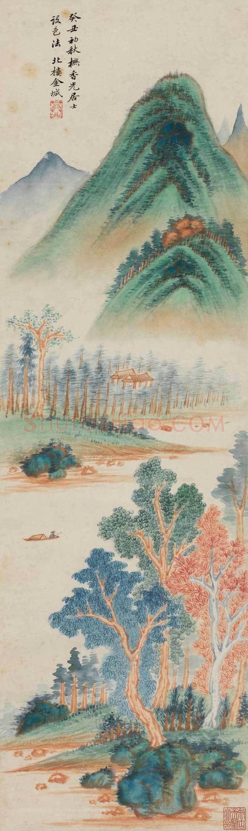 金城国画作品欣赏 | 书画科普