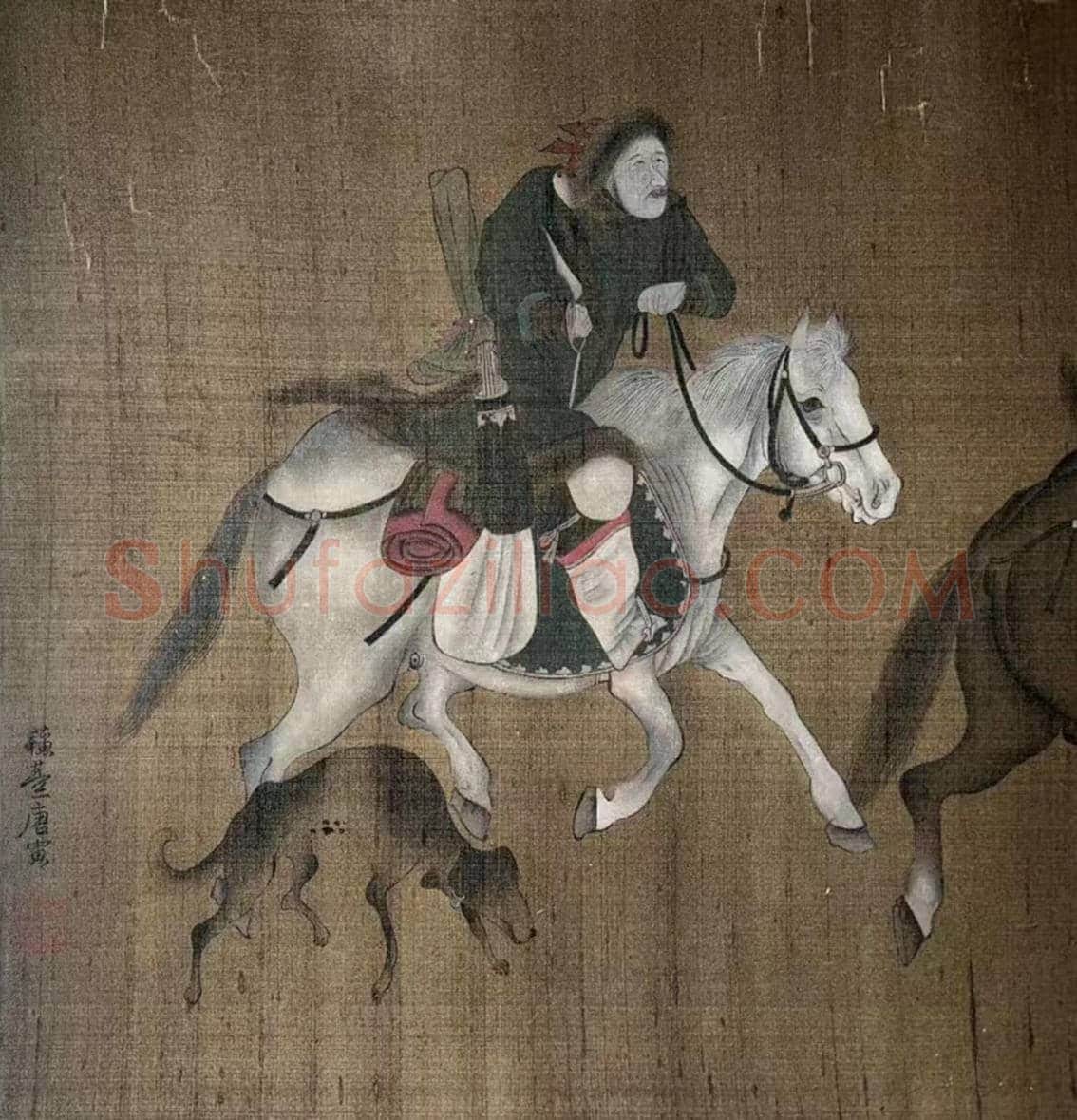 古贤逸翰——唐寅临张瑀《文姬归汉图》卷 | 国画作品