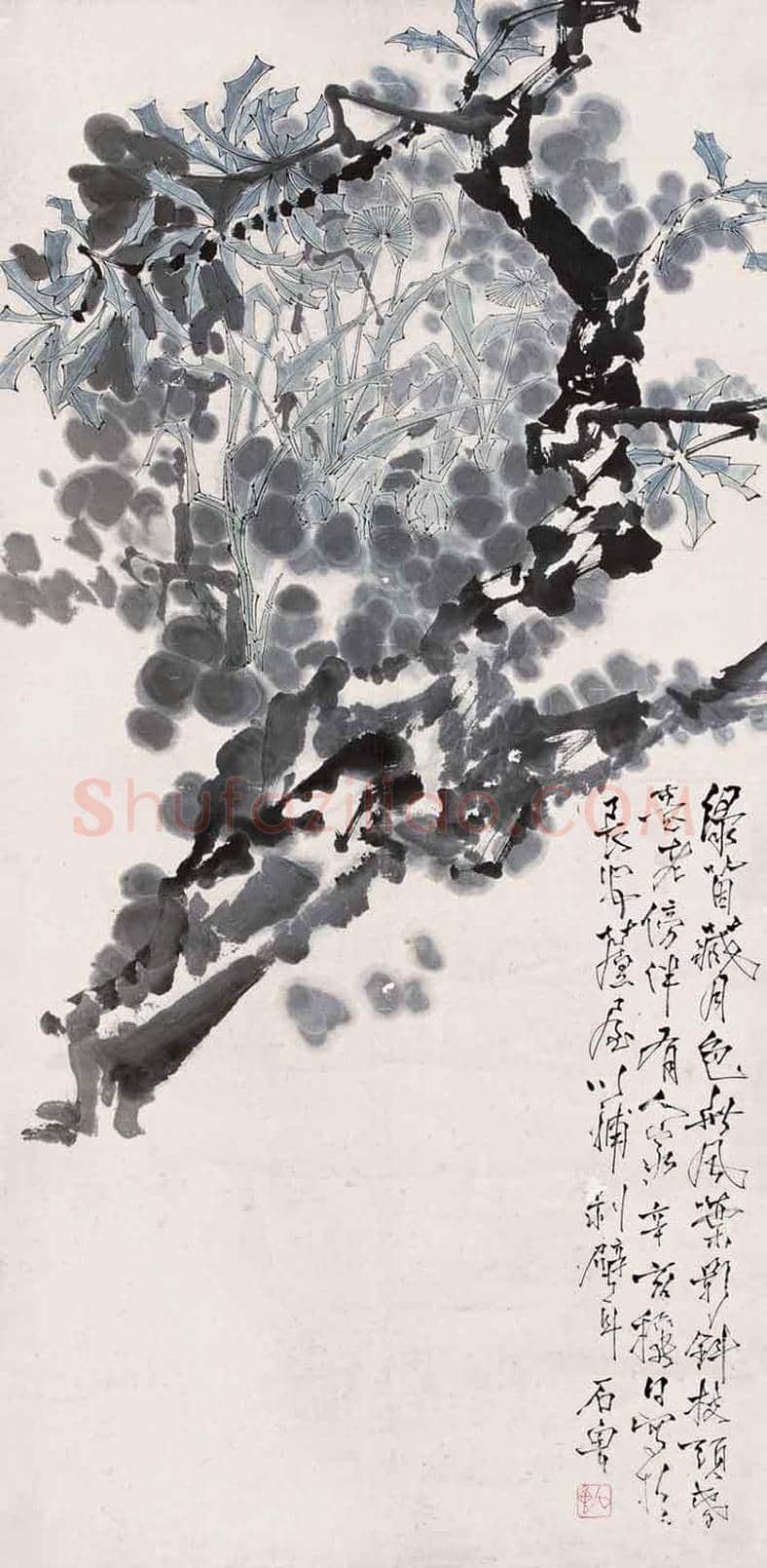 石鲁作品欣赏 | 书画知识