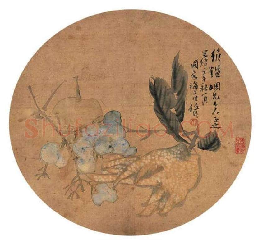 任伯年扇面作品欣赏 | 书画资料