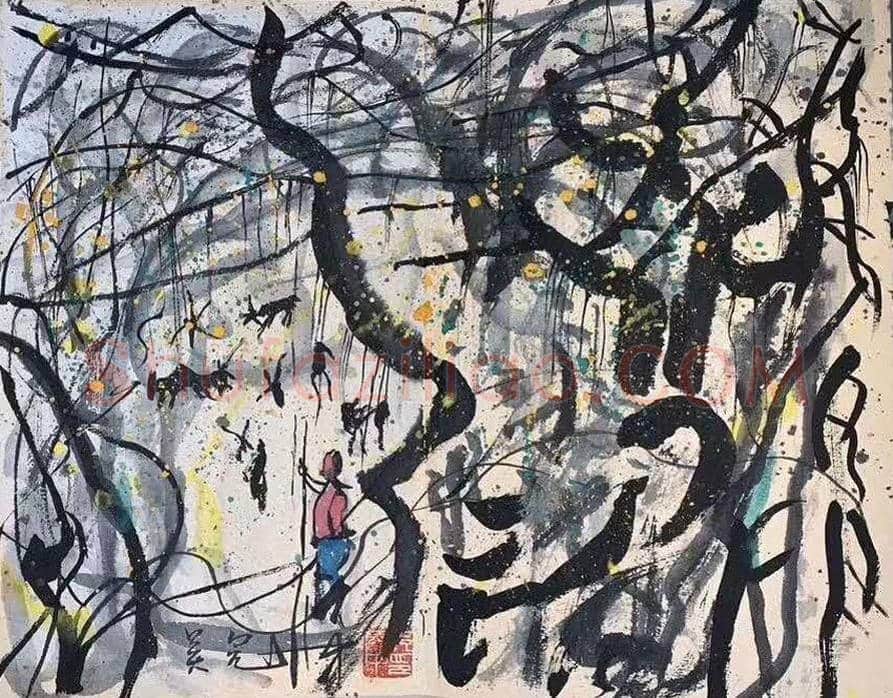 吴冠中精品《春景册页》,至尊罕见! | 国画作品