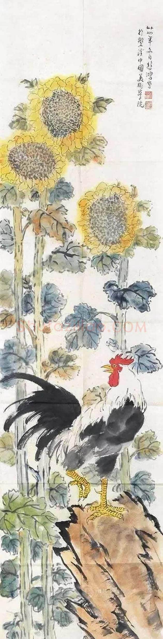 徐悲鸿笔下的46幅家畜图,形象生动 | 书画文摘