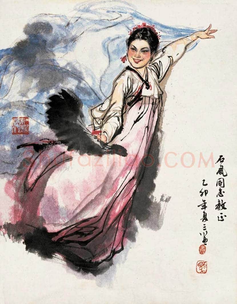 华三川工笔仕女作品欣赏 | 书画科普