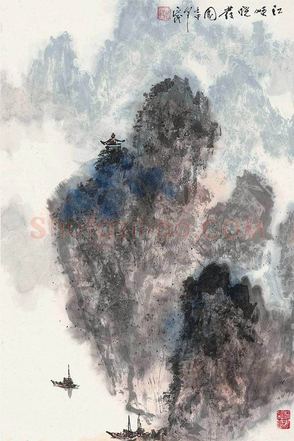 雷正民山水画作品欣赏 | 书画常识