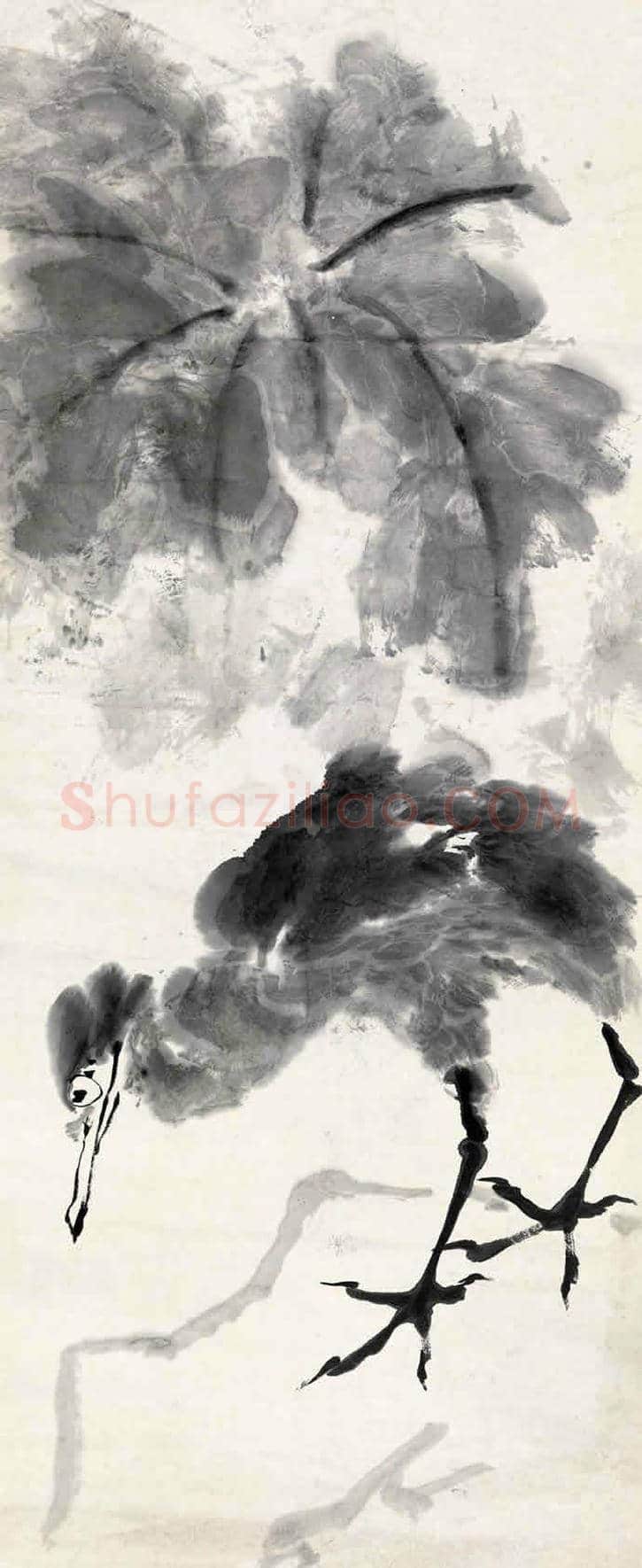 李苦禅荷花作品欣赏【高清大图】 | 书画百科