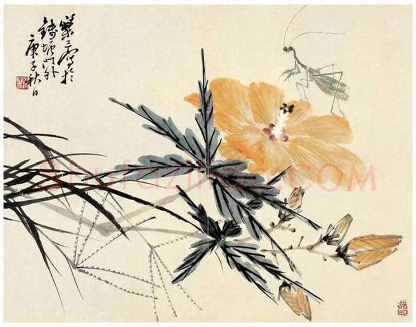 诸乐三国画作品欣赏 | 书画百科
