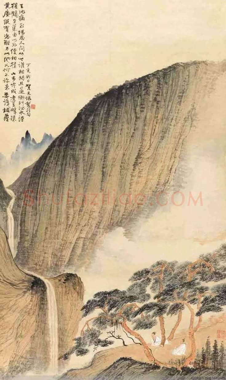 贺天健山水画欣赏 | 书画知识