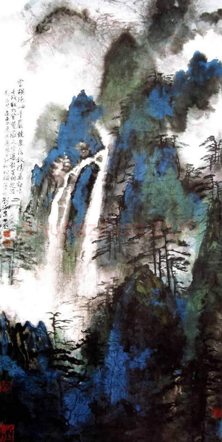刘海粟泼墨泼彩作品精选 | 书画讲解