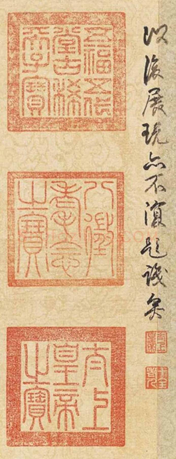 乾隆，到底有多少印章？ | 书画学堂