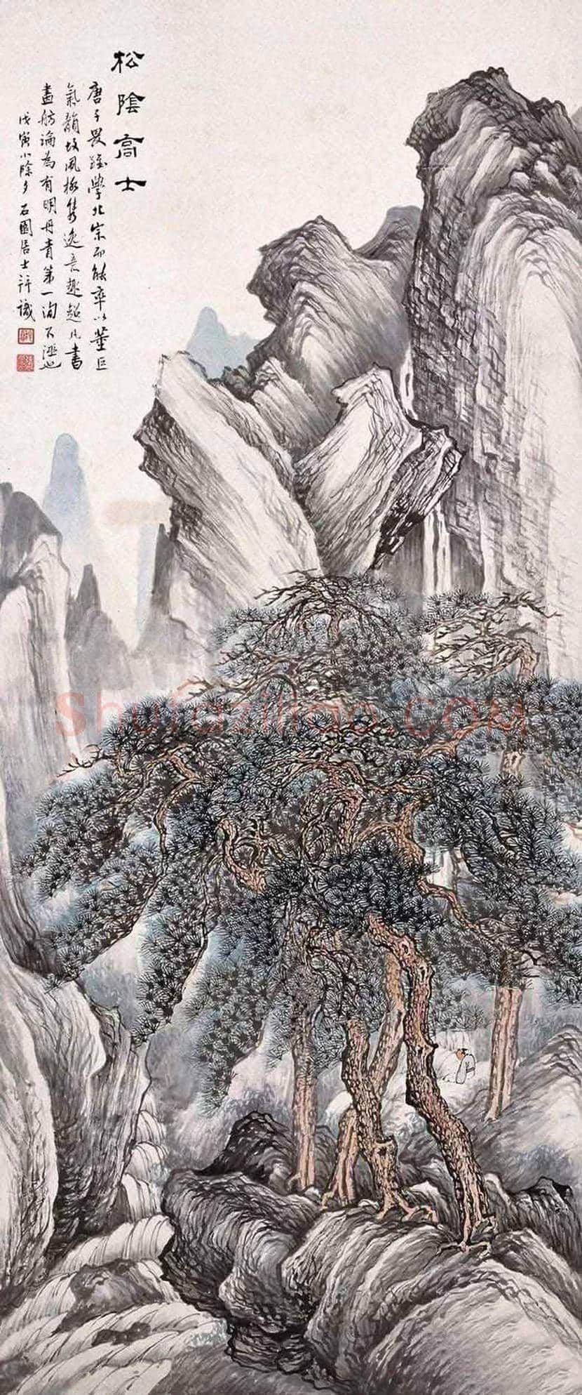 张石园山水画作品欣赏 | 书画文摘
