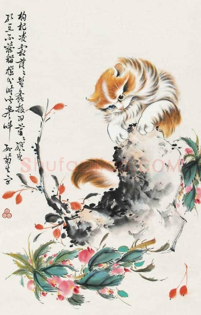 孙菊生:物理学教授业余画猫,且成为一代宗师! | 书画文摘