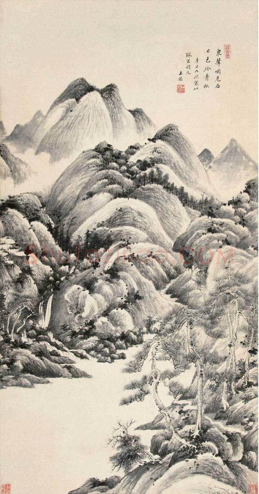 王鉴山水画价格,多少钱一平尺? | 书画讲解