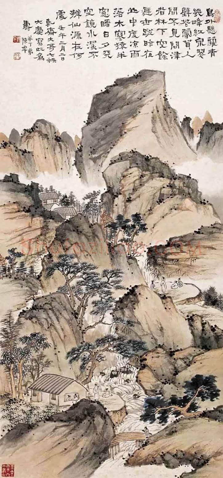 陈半丁山水画欣赏 | 书画知识